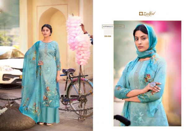 Zulfat Numaish Designer Cotton Embroidery Dress Materials